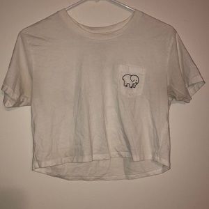 Ivory Ella cropped top